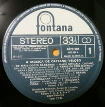 Load image into Gallery viewer, Various : A Música De Caetano Veloso (LP, Comp)