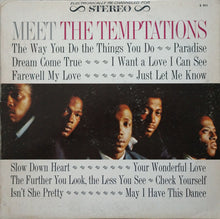 Laden Sie das Bild in den Galerie-Viewer, The Temptations : Meet The Temptations (LP, Album)
