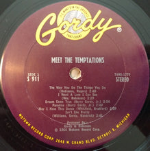Laden Sie das Bild in den Galerie-Viewer, The Temptations : Meet The Temptations (LP, Album)