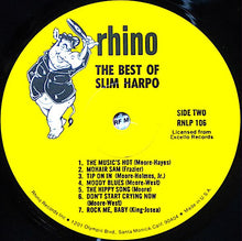 Load image into Gallery viewer, Slim Harpo : The Best Of Slim Harpo - The Original King Bee (LP, Comp)
