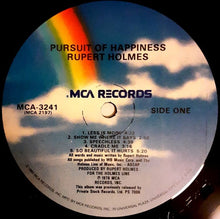 Laden Sie das Bild in den Galerie-Viewer, Rupert Holmes : Pursuit Of Happiness (LP, Album, RE)