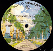 Laden Sie das Bild in den Galerie-Viewer, Various : A Tribute To Woody Guthrie (2xLP, Comp, RE, Gat)