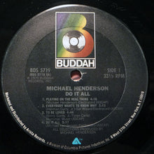 Load image into Gallery viewer, Michael Henderson : Do It All (LP, Album)
