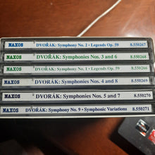 Charger l'image dans la galerie, Antonín Dvořák, Slovak Philharmonic Orchestra, Slovak Radio Symphony Orchestra, Stephen Gunzenhauser : Symphonies Nos. 1 - 9 / Legends Op. 59, Nos. 1 - 10 / Symphonic Variations, Op. 78 (6xCD + Box)