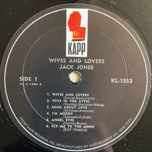 Laden Sie das Bild in den Galerie-Viewer, Jack Jones : Wives And Lovers (LP, Album, Mono)