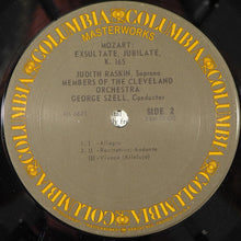 Load image into Gallery viewer, Mozart* : Rafael Druian, Abraham Skernick - Judith Raskin ; George Szell Conducting Members Of The Cleveland Orchestra* : Sinfonia Concertante For Violin, Viola And Orchestra; Exsultate, Jubilate (LP)
