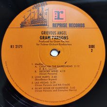 Load image into Gallery viewer, Gram Parsons : Grievous Angel (LP, Album, RE, 180)