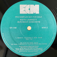Load image into Gallery viewer, Keith Jarrett : Sun Bear Concerts Piano Solo Recorded In Japan (LP, Promo, Smplr)