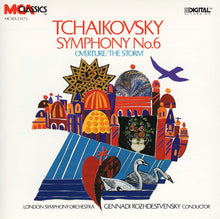 Charger l'image dans la galerie, Tchaikovsky*, London Symphony Orchestra, Gennadi Rozhdestvensky : Symphony No. 6 / Overture: 'The Storm' (CD, Album)