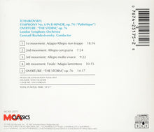 Charger l'image dans la galerie, Tchaikovsky*, London Symphony Orchestra, Gennadi Rozhdestvensky : Symphony No. 6 / Overture: 'The Storm' (CD, Album)