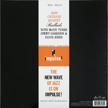 Load image into Gallery viewer, John Coltrane Quartet* : Ballads (LP, Album, RE, 180)