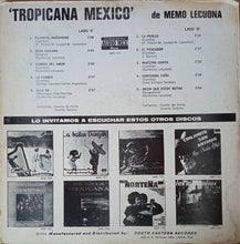 Load image into Gallery viewer, Tropicana Mexico De Memo Lecuona : Cumbias (LP, Album)