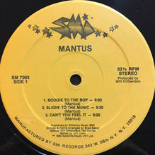 Load image into Gallery viewer, Mantus : Mantus (LP, Album)
