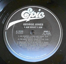Load image into Gallery viewer, George Jones (2) : I Am What I Am (LP, Album, San)