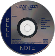 Load image into Gallery viewer, Grant Green : Matador (CD, Album, RE, Tec)