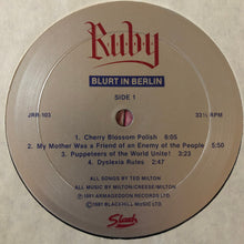 Load image into Gallery viewer, Blurt : In Berlin (LP, Album)