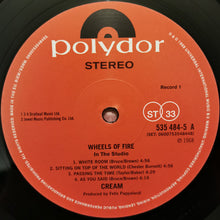 Charger l'image dans la galerie, Cream (2) : Wheels Of Fire (2xLP, Album, RP, 180)