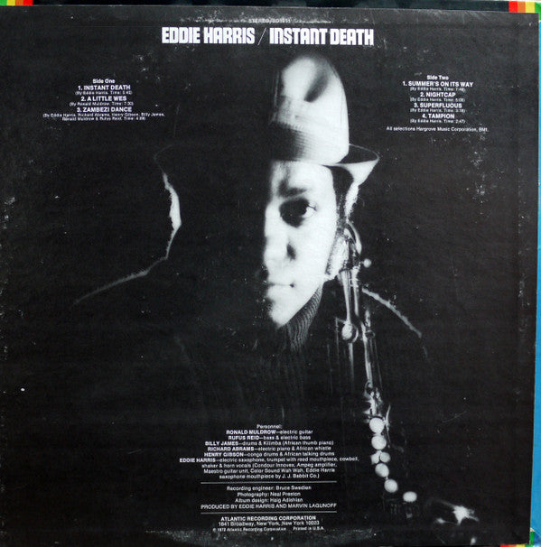Buy Eddie Harris : Instant Death (LP, Album, PR ) Online for a
