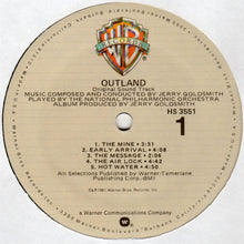 Load image into Gallery viewer, Jerry Goldsmith : Outland (Original Motion Picture Soundtrack) (LP, Album)