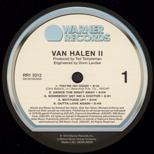 Laden Sie das Bild in den Galerie-Viewer, Van Halen : Van Halen II (LP, Album, RE, RM, RP, 180)