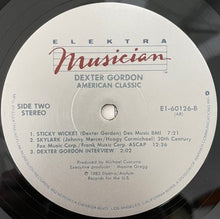 Load image into Gallery viewer, Dexter Gordon : American Classic (LP, Album, All)