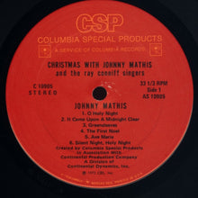 Load image into Gallery viewer, Johnny Mathis -- The Ray Conniff Singers* : Christmas With Johnny Mathis And The Ray Conniff Singers / Christmas With The Ray Conniff Singers And Johnny Mathis (LP, Comp)