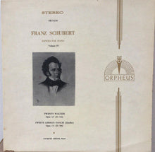 Load image into Gallery viewer, Franz Schubert, Jacques Abram : Dances For Piano Volume IV : Twenty Waltzes Opus 127 (D. 146) / Twelve German Dances (Ländler) Opus 171 (D. 790) (LP)