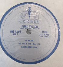 Load image into Gallery viewer, Franz Schubert, Jacques Abram : Dances For Piano Volume IV : Twenty Waltzes Opus 127 (D. 146) / Twelve German Dances (Ländler) Opus 171 (D. 790) (LP)
