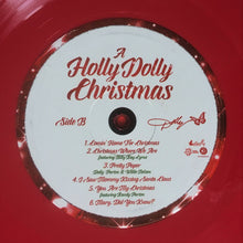 Load image into Gallery viewer, Dolly* : A Holly Dolly Christmas (LP, Album, Red)