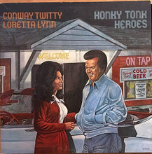 Load image into Gallery viewer, Conway Twitty & Loretta Lynn : Honky Tonk Heroes (LP, Album, Gat)
