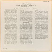 Load image into Gallery viewer, Schumann*, Backhaus*, Wand*, The Vienna Philharmonic Orchestra* : Piano Concerto In A Minor Op. 54 - Waldscenen Op.82 (LP, Album, RE)