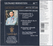 Load image into Gallery viewer, Leonard Bernstein, Tchaikovsky*, New York Philharmonic : Tchaikovsky: Symphony No. 5 / Slavonic March / "1812" Overture (CD, Comp, Ltd, RM, SBM)