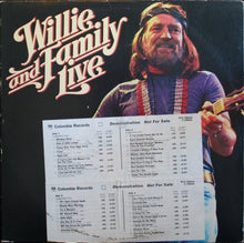 Laden Sie das Bild in den Galerie-Viewer, Willie Nelson : Willie And Family Live (2xLP, Album, Promo, Ter)