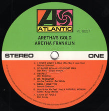 Load image into Gallery viewer, Aretha Franklin : Aretha's Gold (LP, Comp, RE)