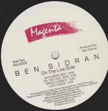 Charger l'image dans la galerie, Ben Sidran : On The Live Side (LP, Album)