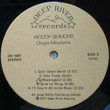Load image into Gallery viewer, Woody Simmons : Oregon Mountains (LP, Album)
