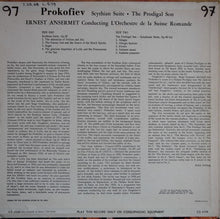 Load image into Gallery viewer, Prokofiev*, Ansermet*, L'Orchestre De La Suisse Romande : Scythian Suite / The Prodigal Son (LP)