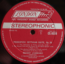 Load image into Gallery viewer, Prokofiev*, Ansermet*, L'Orchestre De La Suisse Romande : Scythian Suite / The Prodigal Son (LP)