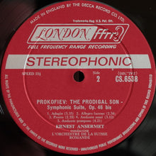 Load image into Gallery viewer, Prokofiev*, Ansermet*, L'Orchestre De La Suisse Romande : Scythian Suite / The Prodigal Son (LP)