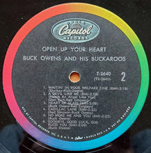 Load image into Gallery viewer, Buck Owens And His Buckaroos : Open Up Your Heart (LP, Album, Mono, Los)