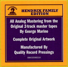 Load image into Gallery viewer, The Jimi Hendrix Experience : Are You Experienced (LP, Album, RE, RP)