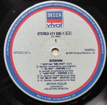 Charger l'image dans la galerie, Gershwin*, Boston Pops Orchestra, Arthur Fiedler : Fiedler Conducts Gershwin (LP)