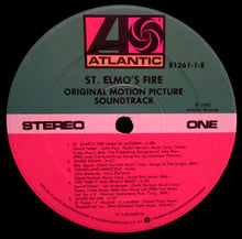Load image into Gallery viewer, Various : St. Elmo's Fire (Original Motion Picture Soundtrack) (LP, Album, SP )