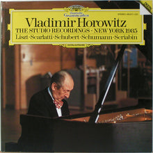 Charger l'image dans la galerie, Vladimir Horowitz : The Studio Recordings - New York 1985: Liszt · Scarlatti · Schubert · Schumann · Scriabin (LP, Album)