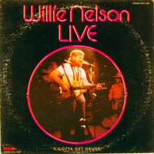 Load image into Gallery viewer, Willie Nelson : Willie Nelson Live (LP, Comp)