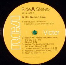 Load image into Gallery viewer, Willie Nelson : Willie Nelson Live (LP, Comp)