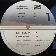 Load image into Gallery viewer, Pete Bardens* : Seen One Earth (LP, Album, Spe)