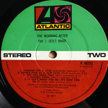 Load image into Gallery viewer, The J. Geils Band : The Morning After (LP, Album)