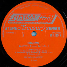 Load image into Gallery viewer, Brahms*, The Weller Quartet* : Quartets No.1 In C And No. 2 In A (LP, Album, RE)