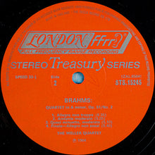 Load image into Gallery viewer, Brahms*, The Weller Quartet* : Quartets No.1 In C And No. 2 In A (LP, Album, RE)